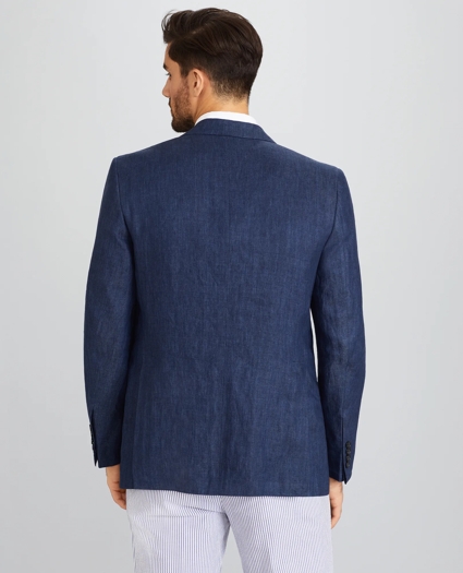 Regent Fit Two-Button Linen Sport Coat, image 5
