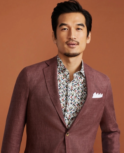 Golden Fleece® BrooksCloud™ Three-Button Linen-Wool-Silk Sport Coat, image 1