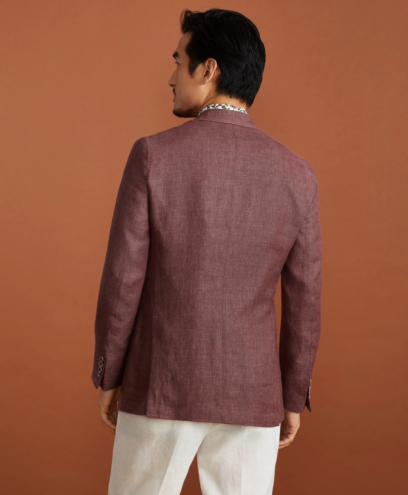 Golden Fleece® BrooksCloud™ Three-Button Linen-Wool-Silk Sport Coat, image 4