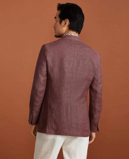 Golden Fleece® BrooksCloud™ Three-Button Linen-Wool-Silk Sport Coat, image 4