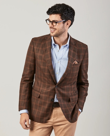 Regent Fit Windowpane Sport Coat, image 3