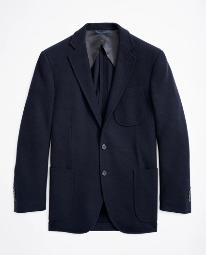 Regent Fit Wool Rib Knit Sport Coat, image 1