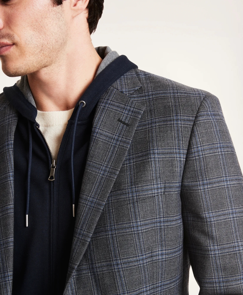 Madison Relaxed-Fit Plaid Sport Coat, image 3