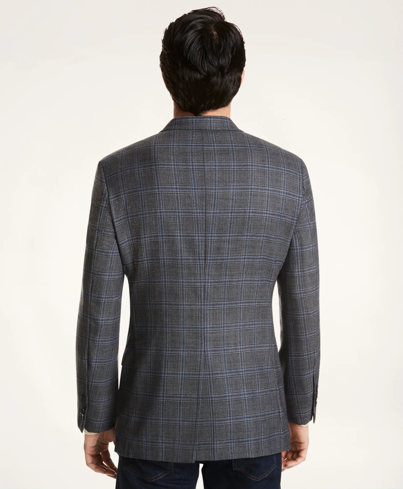 Madison Relaxed-Fit Plaid Sport Coat, image 4