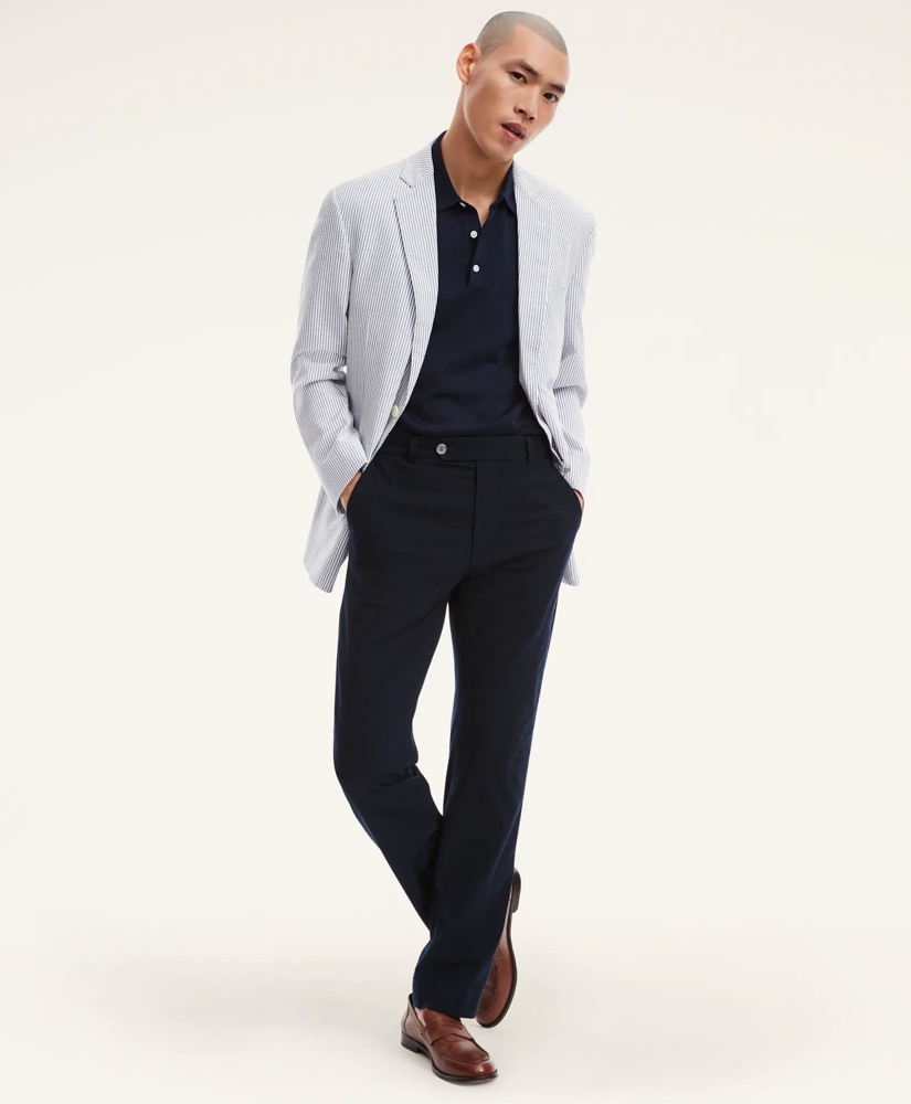 Regent Regular-Fit Stretch Seersucker Sport Coat, image 2