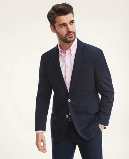 Regent Regular-Fit Stretch Seersucker Sport Coat, image 1