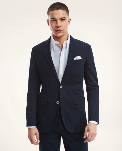 Milano Slim-Fit Stretch Seersucker Sport Coat, image 1