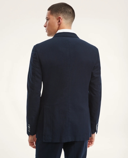 Milano Slim-Fit Stretch Seersucker Sport Coat, image 3