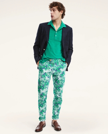 Regent Classic-Fit Italian Wool Silk Linen Hopsack Sport Coat, image 2