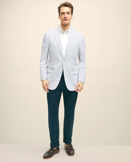 Classic Fit Stretch Cotton Seersucker Sport Coat, image 1