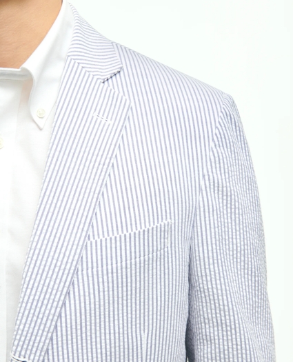 Classic Fit Stretch Cotton Seersucker Sport Coat, image 2
