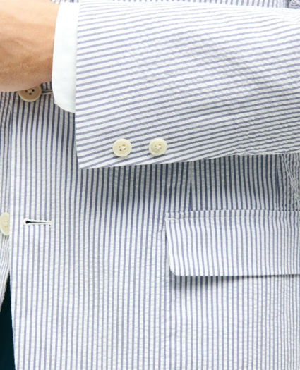 Classic Fit Stretch Cotton Seersucker Sport Coat, image 5