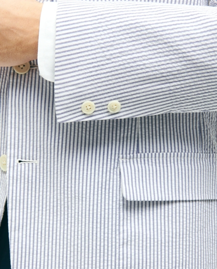 Classic Fit Stretch Cotton Seersucker Sport Coat, image 5