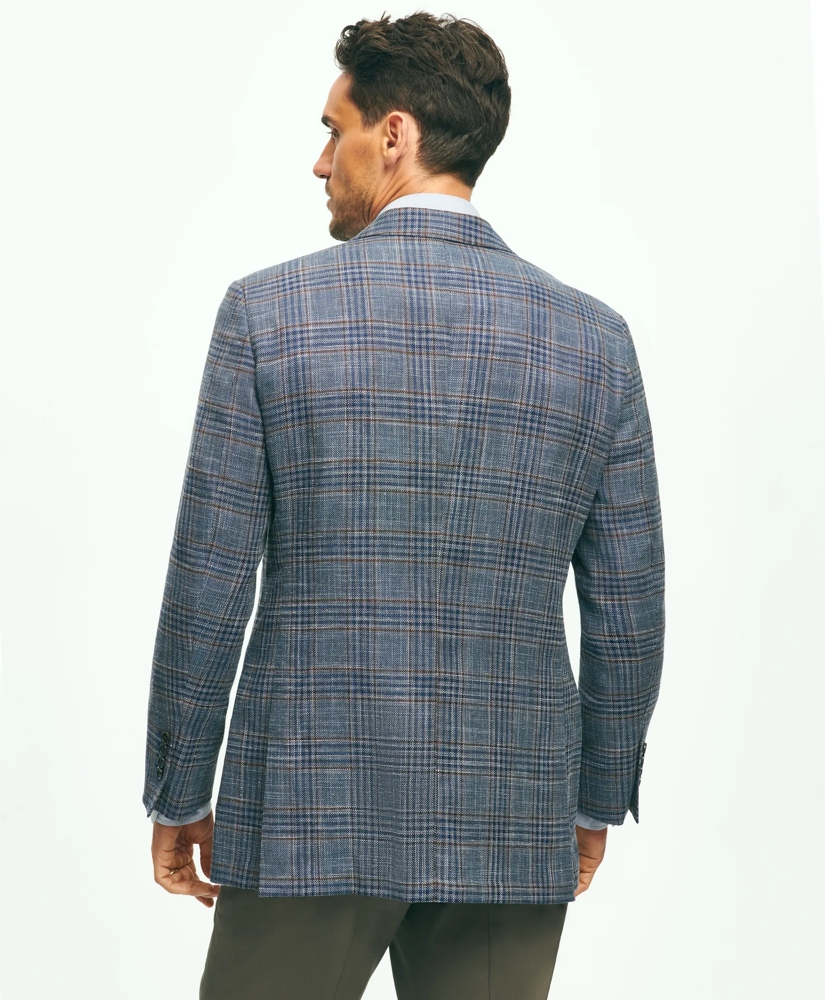 Madison Traditional-Fit Hopsack Check Sport Coat, image 2