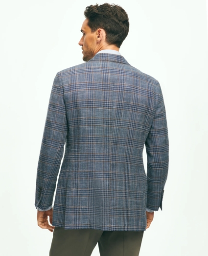 Madison Traditional-Fit Hopsack Check Sport Coat, image 2