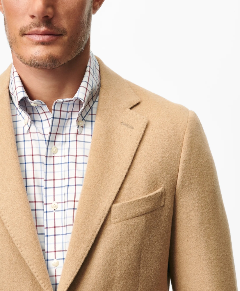 Traditional Fit Camel Hair Twill 1818 Sport Coat, image 2