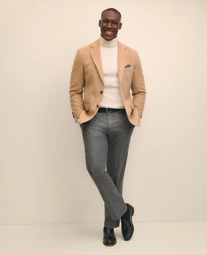 Traditional Fit Camel Hair Twill 1818 Sport Coat, image 2