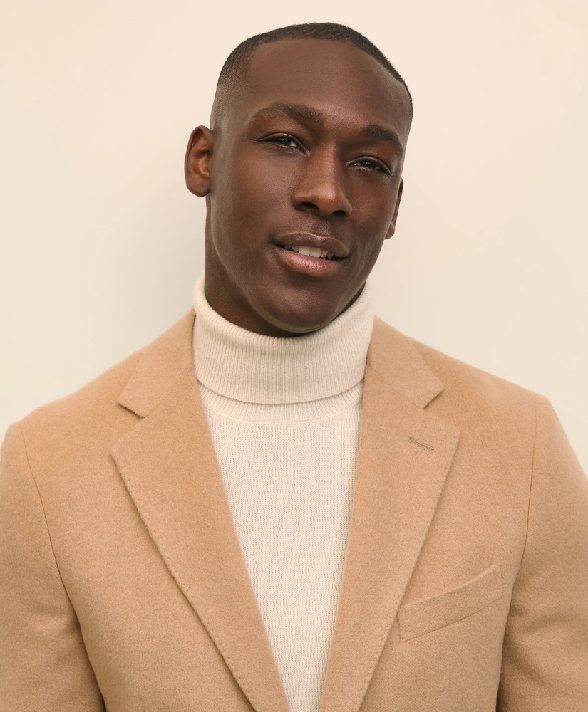 Traditional Fit Camel Hair Twill 1818 Sport Coat, image 3