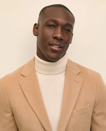 Traditional Fit Camel Hair Twill 1818 Sport Coat, image 3