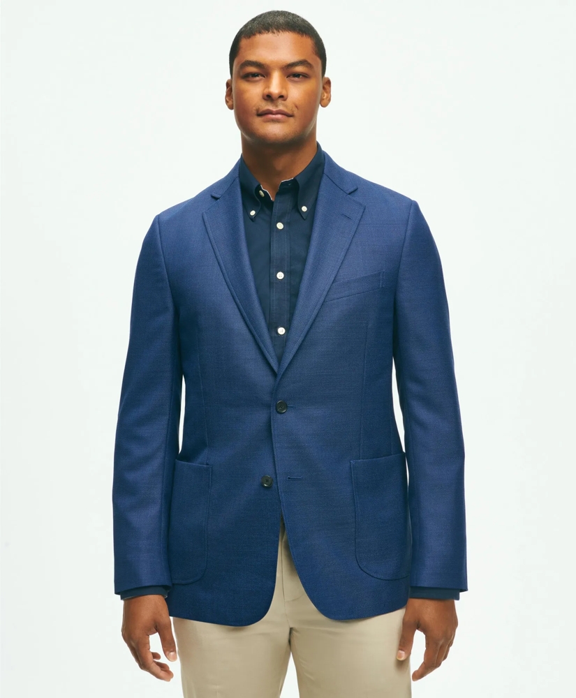 Classic Fit Wool Hopsack Patch Pocket Sport Coat, image 1