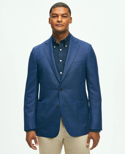 Classic Fit Wool Hopsack Patch Pocket Sport Coat, image 1