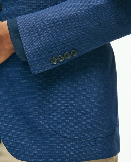 Classic Fit Wool Hopsack Patch Pocket Sport Coat, image 4