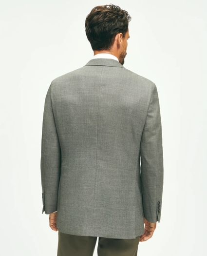 Traditional Fit Wool Hopsack Patch Pocket Sport Coat, image 2
