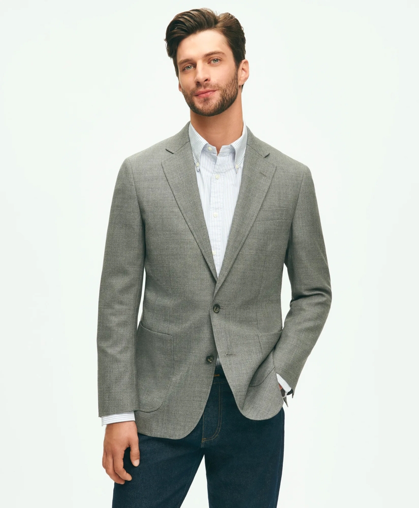 Slim Fit Wool Hopsack Sport Coat Slim Fit Wool Hopsack Sport Coat