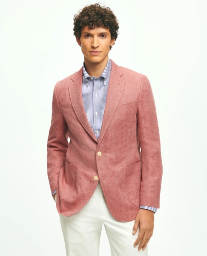 Classic Fit 1818 Herringbone Sport Coat In Linen-Wool Blend, image 1