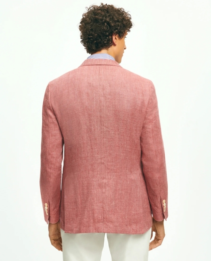 Classic Fit 1818 Herringbone Sport Coat In Linen-Wool Blend, image 3
