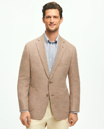 Classic Fit 1818 Houndstooth Sport Coat In Linen-Wool Blend, image 1