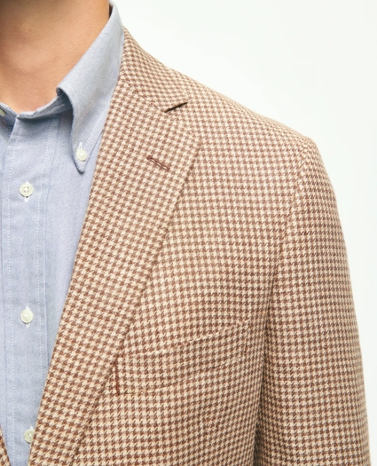 Classic Fit 1818 Houndstooth Sport Coat In Linen-Wool Blend, image 2