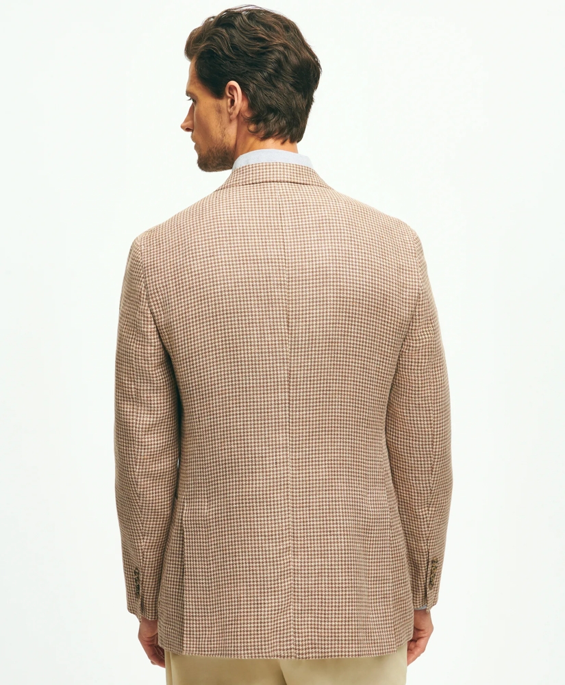 Classic Fit 1818 Houndstooth Sport Coat In Linen-Wool Blend, image 3