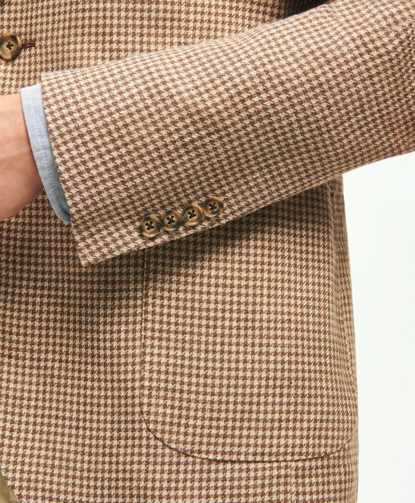 Classic Fit 1818 Houndstooth Sport Coat In Linen-Wool Blend, image 4