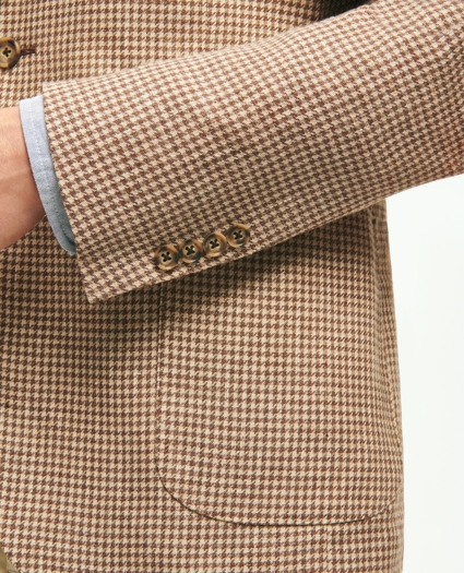 Classic Fit 1818 Houndstooth Sport Coat In Linen-Wool Blend, image 4