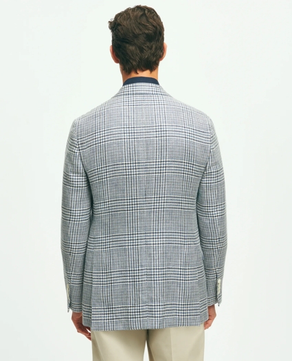 Classic Fit 1818 Check Sport Coat in Linen-Cotton Blend, image 3