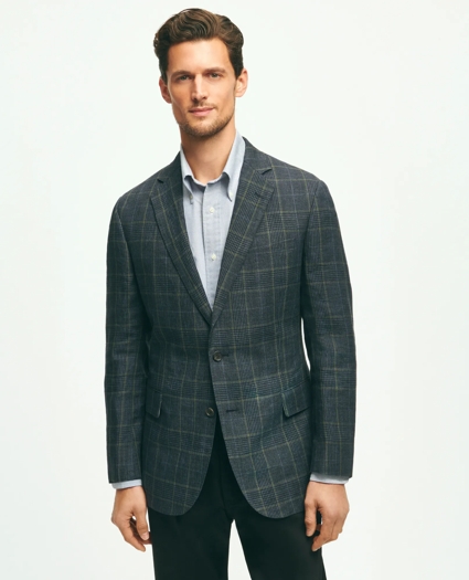 Classic Fit Linen Check Sport Coat, image 1