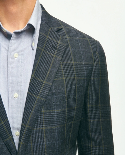 Classic Fit Linen Check Sport Coat, image 3