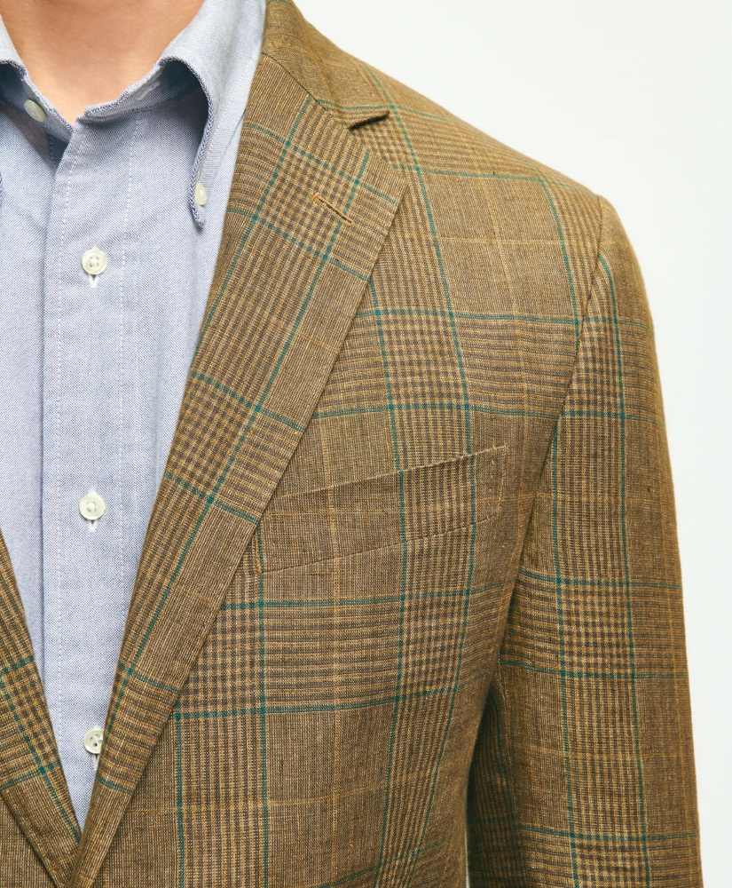 Classic Fit Linen Check Sport Coat, image 3