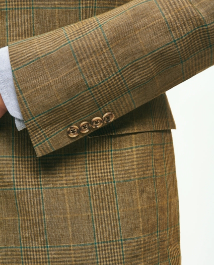 Classic Fit Linen Check Sport Coat, image 4