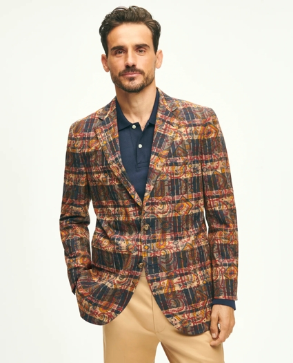 The No. 1 Sack Sport Coat in Cotton Madras, Traditional Fit, image 1