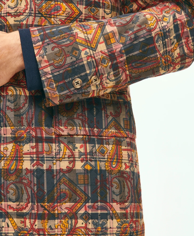 The No. 1 Sack Sport Coat in Cotton Madras, Traditional Fit, image 6