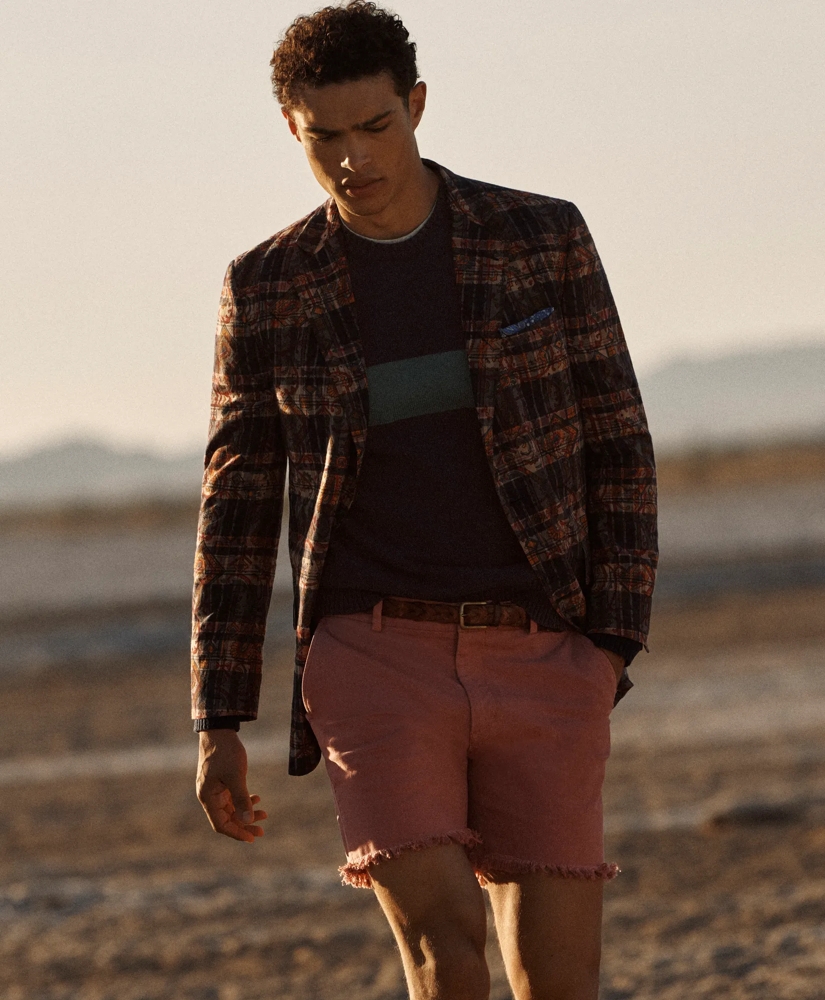 The No. 1 Sack Sport Coat in Cotton Madras, Traditional Fit, image 3