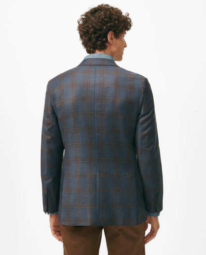Classic Fit Checked Sport Coat in Wool, image 3