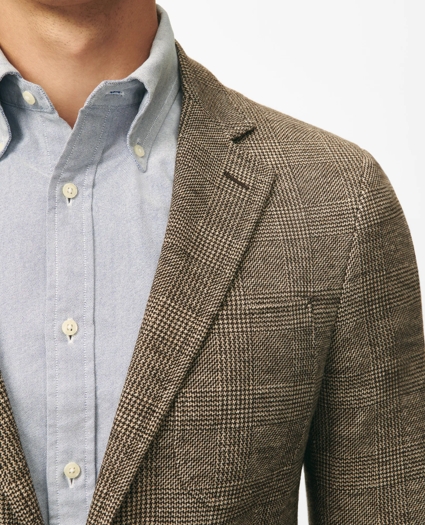Classic Fit Knit Sport Coat in Wool-Cotton, image 2