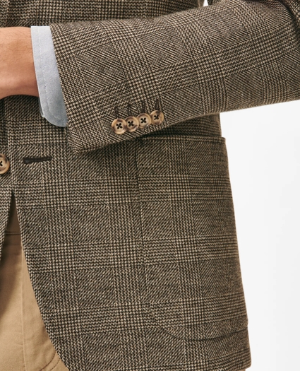 Classic Fit Knit Sport Coat in Wool-Cotton, image 4
