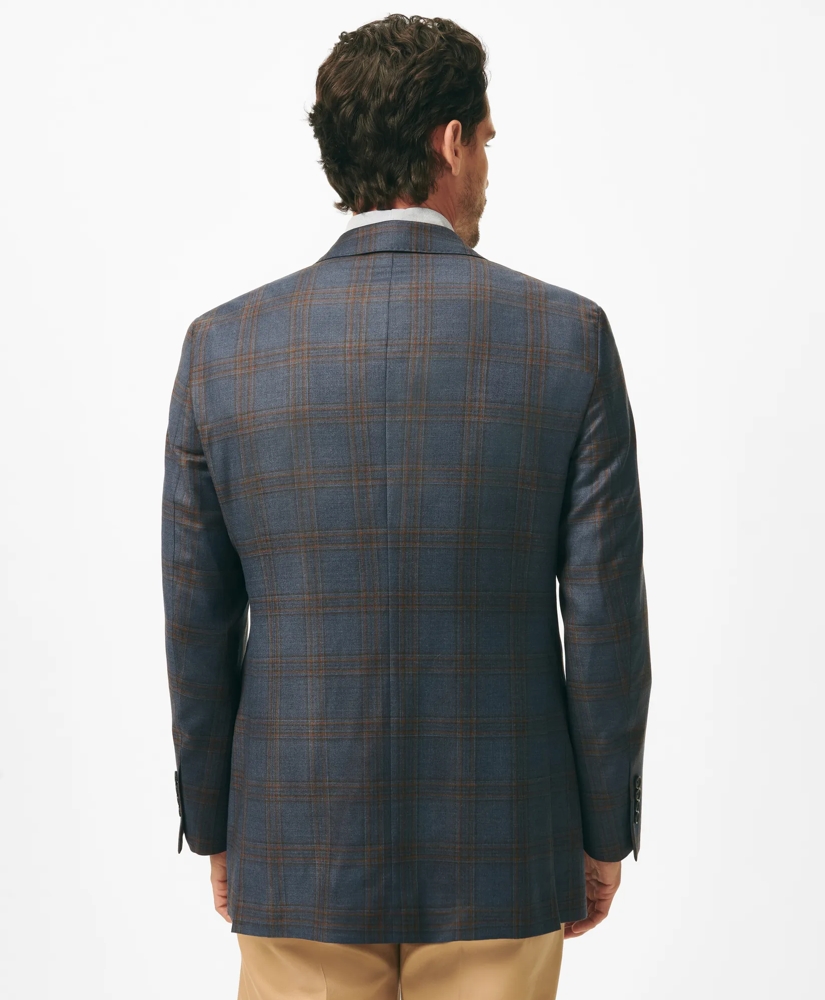 Traditional Fit Checked Sport Coat in Wool, image 4