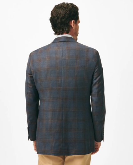 Traditional Fit Checked Sport Coat in Wool, image 4