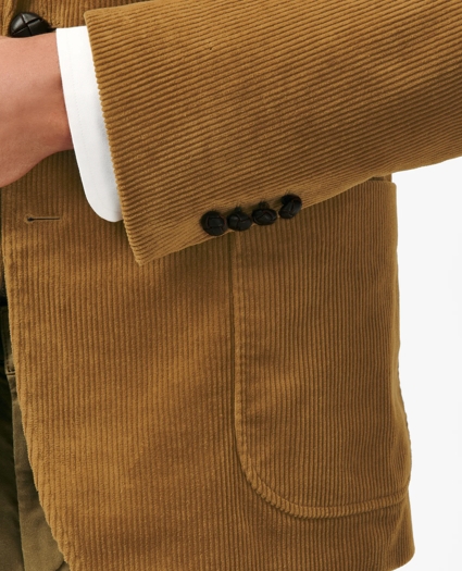 Classic Fit Patch Pocket Sport Coat in Wide-Wale Cotton Corduroy, image 4