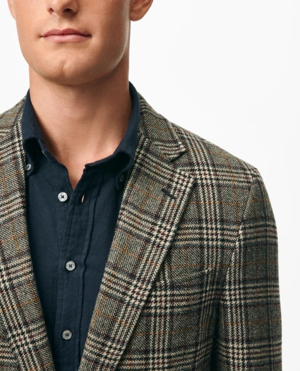 Classic Fit Wool 1818 Sport Coat in Plaid Tweed, image 2